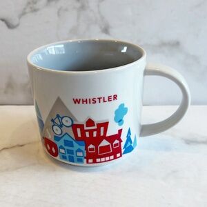 Starbucks Whistler BC You are Here Series mug